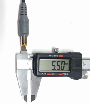 Kabel zasilacza 7,9x5,5mm, Lenovo, GRUBY 90W 170cm