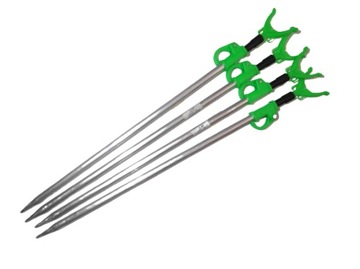 ЛЕГКАЯ АЛЮМИНИЕВАЯ РЫБАЛОЧНАЯ ПОДСТАВКА 100 С АЛЮМИНИЕВЫМ ЗАЖИМОМ