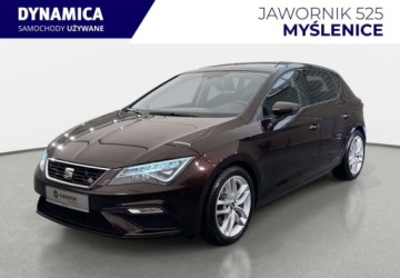 Seat Leon III Hatchback Facelifting 1.5 EcoTSI 130KM 2019 Seat Leon FR 1.5TSI 130KM M6 2019 r., sal. PL, NAVI, FullLink, przebieg 82, zdjęcie 3