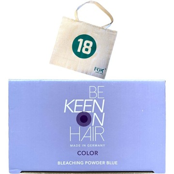 BE KEEN ОСВЕТЛИТЕЛЬ ДЛЯ ВОЛОС СИНИЙ 2X500 G