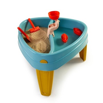 Водный стол с крышкой CASUAL 4in1 Песочница для пикника AKC. ФЕВРАЛЬ