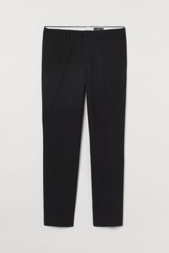 H&M 44 spodnie garniturowe slim fit