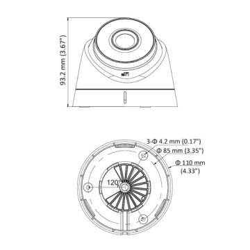 КУПАЛЬНАЯ ТВИ КАМЕРА 2 Мпикс HIKVISION DS-2CE56D8T-IT3E