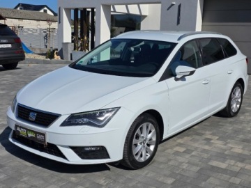 Seat Leon III ST Facelifting 1.6 TDI 115KM 2019 Seat Leon 1.6TDI 116PS Automat Ledy Kamera Sliczny Gwarancja 1.6 Diesel, zdjęcie 30