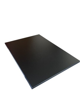 Półka formatka płyta meblowa blat CZARNY 80x60