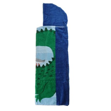 Мягкое впитывающее детское полотенце для ванной/бассейна/пляжа с капюшоном
