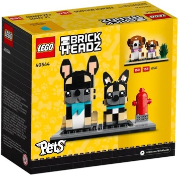 LEGO BRICKHEADZ 40544 ФРАНЦУЗСКИЙ БУЛЬДОГ НОВИНКА!