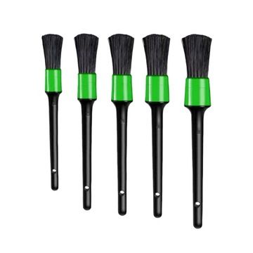 Набор из 5 щеток для чистки деталей автомобиля, 5 размеров, для консоли мотора колеса