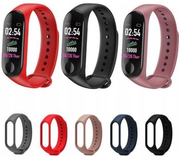ZESTAW 5 szt -Smart Band Smartwatch M3 M4 M5 MIX