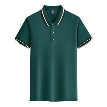 Elegancka Letnia Moda: Wygodna Koszulka Polo Z Szerokim Kołnierzem, M