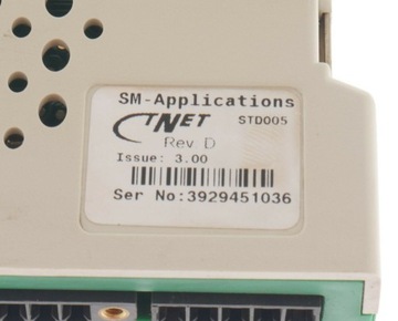 CONTROL TECHNIQUES CTNET SM-APPLICATIONS