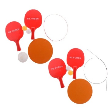 Красный тренировочный мяч для настольного тенниса, 80 см.