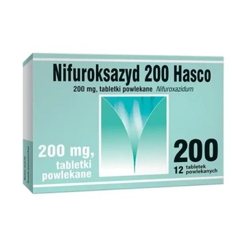 NIFUROKSAZYD 200 HASCO 12 TABLETEK