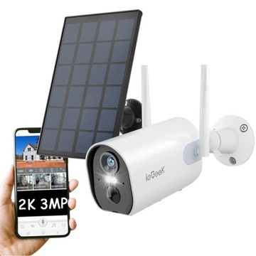 Kamera IP ieGeek ZS-GX2S Solarna 2K 3MP