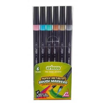 232L735 ДВУХСТОРОННЯЯ МЕТАЛЛИЧЕСКАЯ РУЧКА-КИСТКА