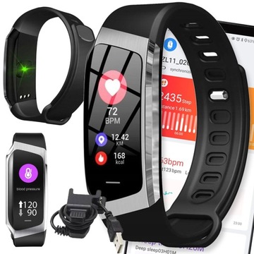 SMARTBAND ZEGAREK SPORTOWY SMARTWATCH PULS DAMSKI SPORT AMOLED FIT PRO SMS