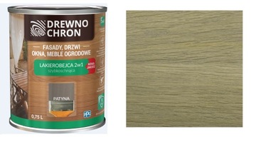 DREWNOCHRON LAKIEROBEJCA 2w1 SZYBKOSCHNĄCA 0,75L - PATYNA - PPG