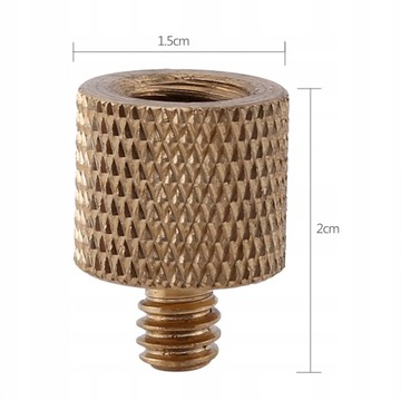 Латунный редуктор резьбы штатива