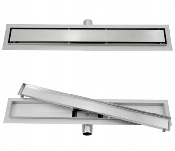 Odpływ liniowy pod płytkę 80cm - dwustronny