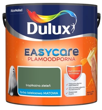 FARBA DULUX EASY CARE - tropikalna zieleń, 2.5l