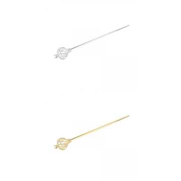 2 szt. Berła Rhinestone Princess Handheld dla