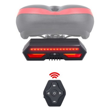 ВЕЛОСИПЕДНАЯ ФОНАРЬ ДЛЯ ЗАДНЕГО ВЕЛОСИПЕДА, ЗАДНИЙ СИГНАЛ ПОВОРОТА