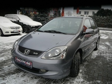 Honda Civic VII Hatchback 2.0 i 16V Type S 160KM 2005 Honda Civic 2.0S bez rdzy Stan Idealny Gwarancja12, zdjęcie 7