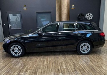 Mercedes Klasa C W205 Kombi 200 BlueTEC 136KM 2015 Mercedes-Benz Klasa C 200d MANUAL gwarancja bezwypadkowy SKORA 1.6, zdjęcie 11
