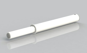 HAFELE ODBOJNIK PUSH TO OPEN DŁUGI BIAŁY Z GUMKĄ