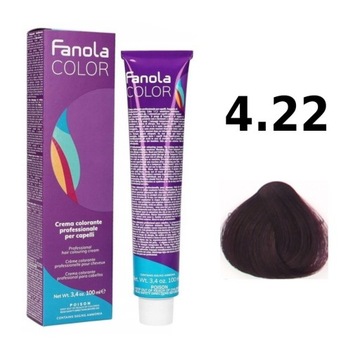 FANOLA CREMA COLORE 100ml farba do włosów nr 4.22