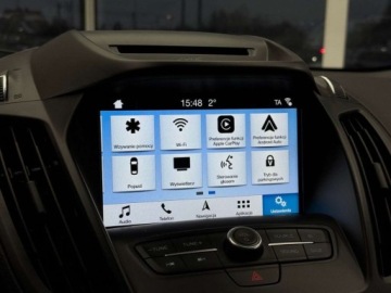 Ford Kuga II SUV Facelifting 2.0 TDCi 150KM 2018 Ford Kuga Titanium Kamera cofania CarPlay KeyLess Nawigacja dostawa, zdjęcie 28