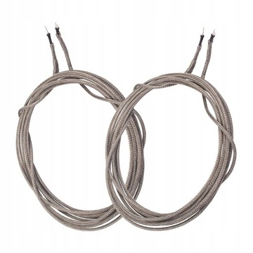 MagiDeal 2x 300 cm Vintage 22 AWG pleciony