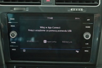 Volkswagen Golf VII Variant Facelifting 1.6 TDI-CR DPF BMT 115KM 2020 VW Golf 1.6 TDI, Salon Polska, Klima, Klimatronic, zdjęcie 15