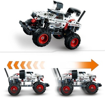LEGO TECHNIC Monster Jam Mutt Dalmatian кубики 2 в 1 42150, набор транспортных средств 7+