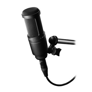 AUDIO-TECHNICA AT2020 МИКРОФОН + РУЧКА + ПОП + КОРЗИНА