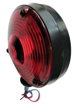 Lampa pomarańczowo-czerwona dwustronna uszy TRUCK POD LUSTERKO OLD SCHOOL
