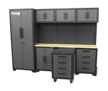 Большой шкаф для мастерской 255 см, мебель для мастерской, тележка GRUBBER НОВИНКА