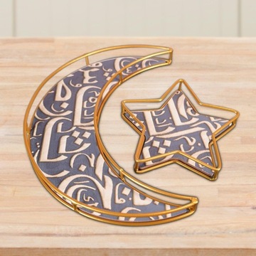 Поднос Mubarak Moon Star для демонстрации тортов, десертов-кексов, стиль C