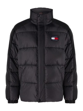 TOMMY HILFIGER KURTKA MĘSKA BADGE PUFFER BLACK rXL