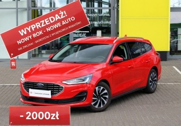 Ford Focus IV Kombi Facelifting 1.0 EcoBoost MHEV 155KM 2022 Ford Focus 1.0 EcoBoost Hybrid 155KM M6 TitaniumX SalonPL SerwisASO FVmarza, zdjęcie 1