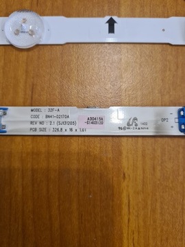 LISTWY LED UE32H5000AW D4GE-320DC1-R2 BN41-02170A