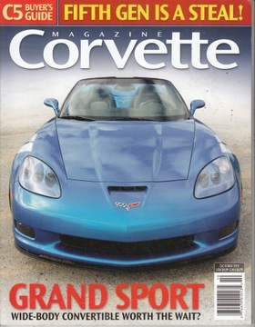 CORVETTE magazine 10/2010 USA