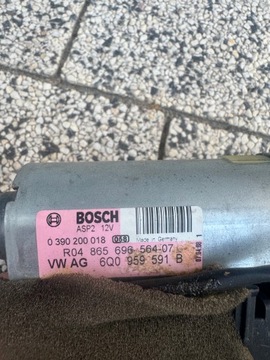 SEAT IBIZA TOLEDO ALTEA VW POLO MOTOREK STŘEŠNÍHO OKNA 6Q0959591B