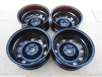 4X RÁFKY 16 DACIA DUSTER OE I II / 6,5J 5X114,3 ET50 ORIGINÁLNÍ