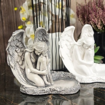 ГИПСОВОЕ УКРАШЕНИЕ ФИГУРКА АНГЕЛА НА МОГИЛУ ДЛЯ МОГИЛЫ
