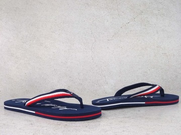 TOMMY HILFIGER FLIP FLOP JAPONKI KLAPKI PLAŻA