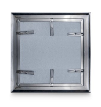 Дверца дымохода из нержавейки 25х25см чистка