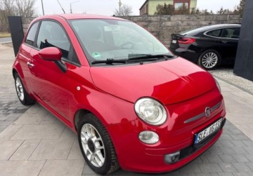 Fiat 500 II Seria 1 1.2 69KM 2011 Fiat 500 BDB stan Serwis Klima oplacony Zamiana 1.2 Benzyna 69KM