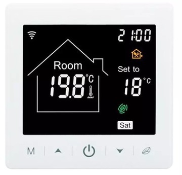 КОМНАТНЫЙ ТЕРМОСТАТ WIFI НАГРЕВАТЕЛЬНЫЙ МАТ КОНТРОЛЛЕР ALEXA TUYA УМНЫЙ ДОМ