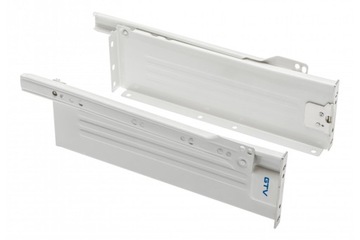 PROWADNICA DO SZUFLAD METALBOX 150/400 GTV BIAŁA